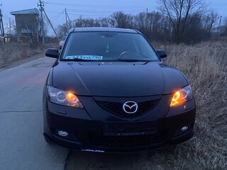 2006 Mazda 3 I (BK) Рестайлинг, чёрный, 520000 рублей, вид 1