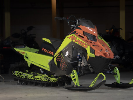 2023 Polaris 9R RMK Khaos Slash 155, жёлтый, 2400000 рублей, вид 5
