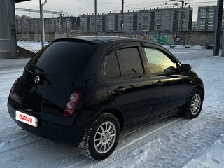 2002 Nissan March III (K12), чёрный, 389500 рублей, вид 2