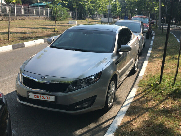 2012 Kia Optima III, серебристый