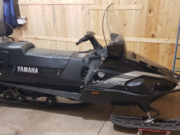 2013 Yamaha VK540, чёрный, 1200000 рублей