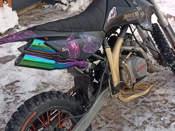 2024 Irbis TTR 125, чёрный, 100000 рублей - вид 5