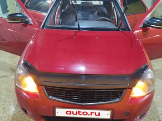 2008 Lada (ВАЗ) Priora I, красный, 370000 рублей, вид 3