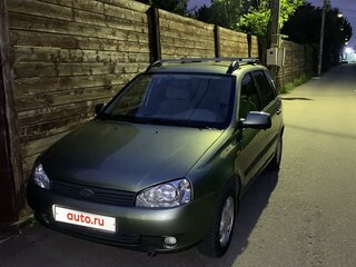 2009 Lada (ВАЗ) Kalina I, зелёный, 220000 рублей, вид 2