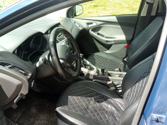 2013 Ford Focus III, синий, 640000 рублей - вид 9