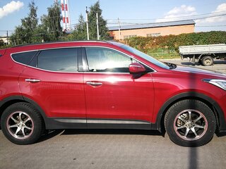 2013 Hyundai Santa Fe III, красный, 1250000 рублей, вид 5