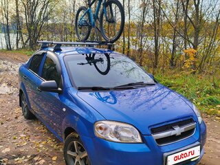 2008 Chevrolet Aveo I Рестайлинг, синий, 330000 рублей, вид 1