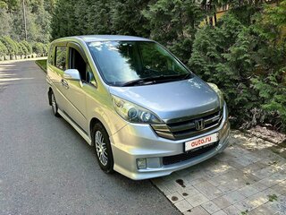 2009 Honda Stepwgn Spada III, серебристый, 1350000 рублей, вид 2
