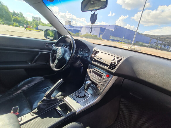 2006 Subaru Legacy IV, чёрный, 800000 рублей - вид 7