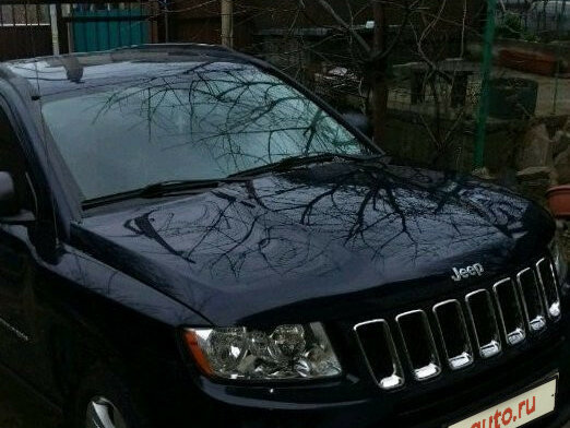 2012 Jeep Compass I Рестайлинг, синий, 1100000 рублей - вид 4
