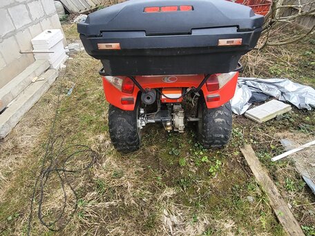 2008 Kymco MXU 300, красный, 250000 рублей, вид 3