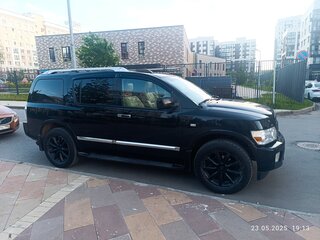 2007 Infiniti QX56 I Рестайлинг, чёрный, 1150000 рублей, вид 2