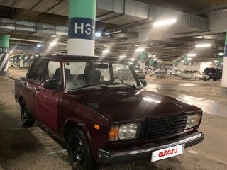 2010 Lada (ВАЗ) 2107, красный, 170000 рублей, вид 2