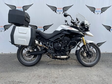 2014 Triumph Tiger 800, белый, 720000 рублей, вид 1
