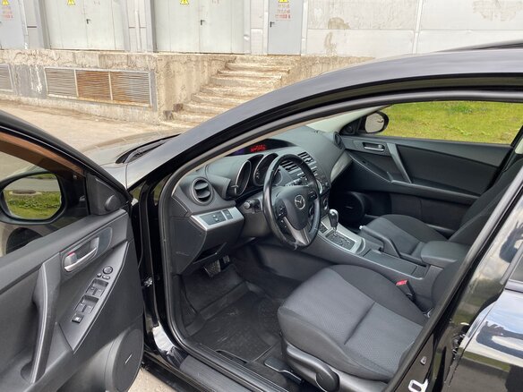 2009 Mazda 3 II (BL), чёрный - вид 10