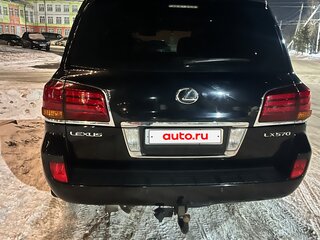2008 Lexus LX 570 III, чёрный, 3600000 рублей, вид 5