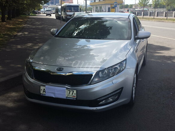 2012 Kia Optima III, серебристый