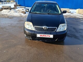2005 Toyota Corolla IX (E120, E130) Рестайлинг, чёрный, 400000 рублей, вид 1