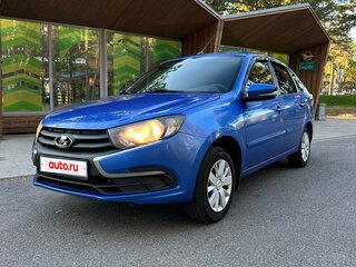2020 Lada (ВАЗ) Granta I Рестайлинг, синий, 520000 рублей, вид 1