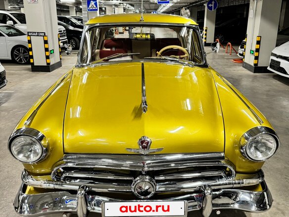 1959 ГАЗ 21 «Волга» 21Е, золотистый - вид 4
