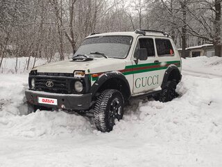 1995 Lada (ВАЗ) 2121 (4x4) I Рестайлинг, белый, 140000 рублей, вид 2