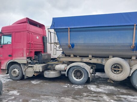 2005 DAF 95XF, красный, 3500000 рублей, вид 4