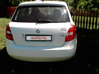 2012 Skoda Fabia II Рестайлинг, белый, 505000 рублей, вид 4