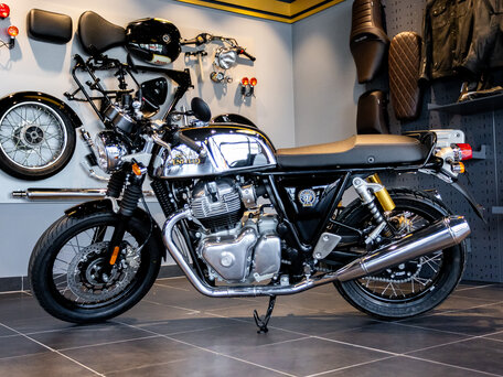 2026 Royal Enfield Continental GT, чёрный, 746000 рублей, вид 3