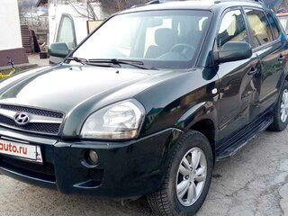 2008 Hyundai Tucson I, зелёный, 750000 рублей, вид 1