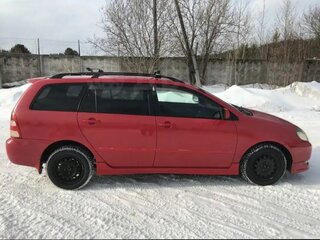 2000 Toyota Corolla Fielder IX (E120, E130), красный, 350000 рублей, вид 4