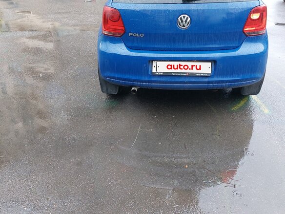 2012 Volkswagen Polo V, синий, 580000 рублей - вид 3