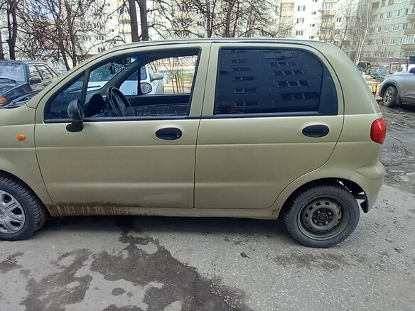 2005 Daewoo Matiz I Рестайлинг, бежевый, 160000 рублей - вид 5