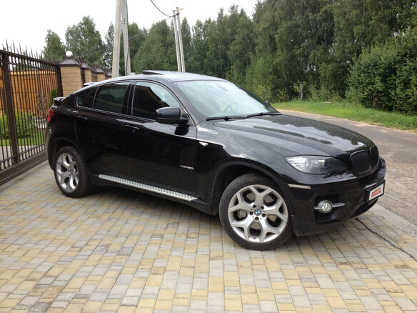 2009 BMW X6 50i 6-speed I (E71), чёрный