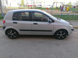 2006 Hyundai Getz I Рестайлинг, серебристый, 455000 рублей, вид 2