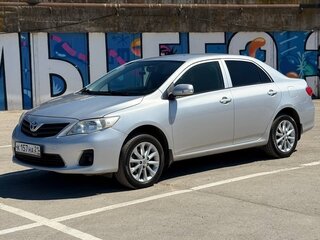 2012 Toyota Corolla X (E140, E150) Рестайлинг, серебристый, 999000 рублей, вид 2