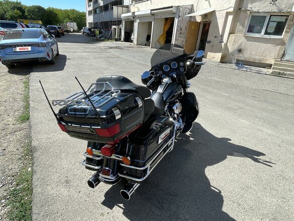 2006 Harley-Davidson Electra Glide, чёрный, 695000 рублей - вид 6