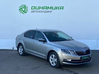2017 Skoda Octavia III (A7) Рестайлинг, бежевый, 1490000 рублей, вид 3