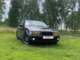 2001 BMW 5 серии 525i IV (E39) Рестайлинг, чёрный, 850000 рублей, вид 2