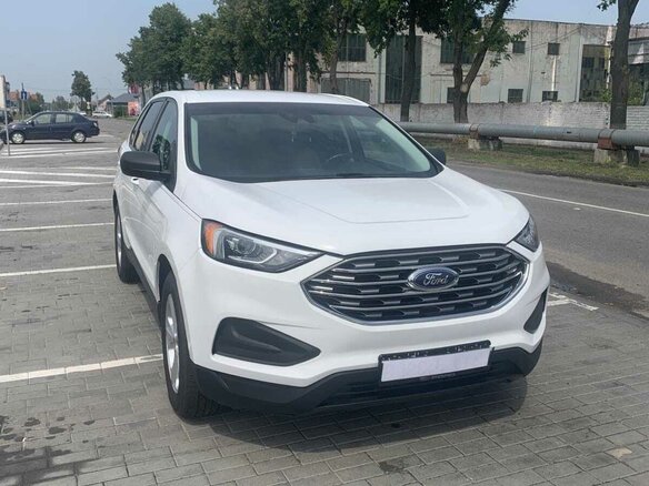 2019 Ford Edge II Рестайлинг, белый, 1810000 рублей - вид 2