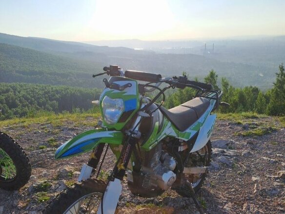 2020 Racer Enduro, зелёный, 95000 рублей - вид 2