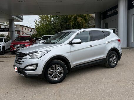 2014 Hyundai Santa Fe III, серый, 1890000 рублей, вид 3