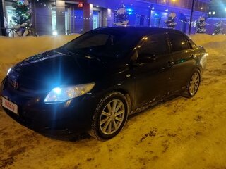 2008 Toyota Corolla X (E140, E150), чёрный, 650000 рублей, вид 3