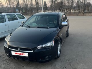 2008 Mitsubishi Lancer X, чёрный, 595000 рублей, вид 1