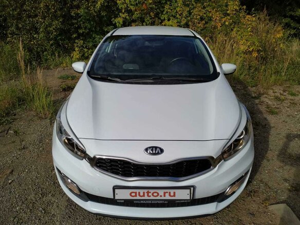 2014 Kia Ceed II, белый