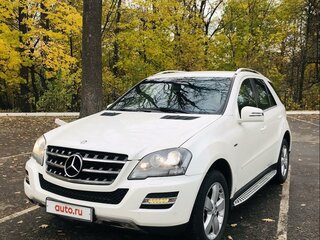 2010 Mercedes-Benz M-Класс 350 II (W164) Рестайлинг, белый, 1325000 рублей, вид 1