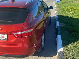 2018 Lada (ВАЗ) Vesta SW I, красный, 1150000 рублей, вид 2