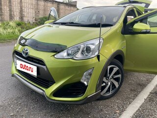 2016 Toyota Aqua I Рестайлинг, зелёный, 1150000 рублей, вид 4