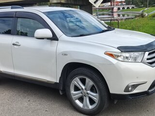 2012 Toyota Highlander II (XU40) Рестайлинг, белый, 1800000 рублей, вид 2