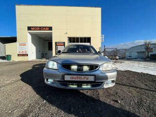 2006 Hyundai Accent ТагАЗ II, серый, 420000 рублей, вид 3