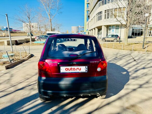 2010 Daewoo Matiz I Рестайлинг, красный - вид 6